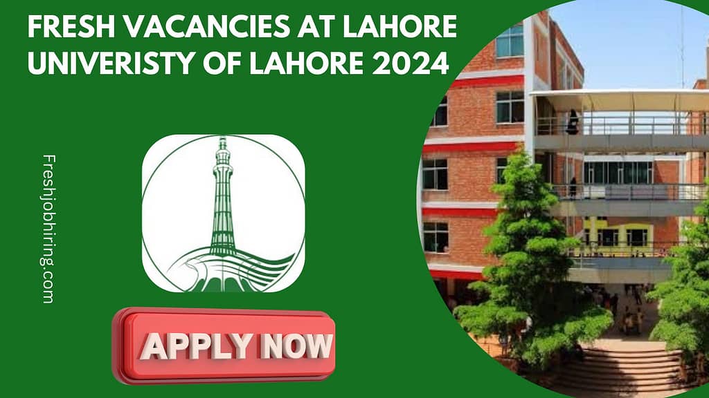 Vacancies at Lahore