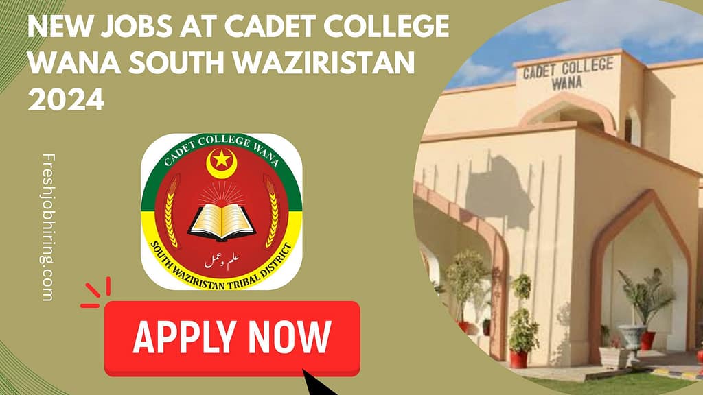 Jobs at Cadet College Wana